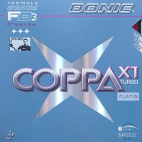 Donic Coppa X1 Turbo Platin - package